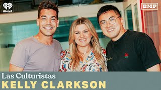 Kelly Clarkson Visits Las Culturistas [upl. by Arnon]