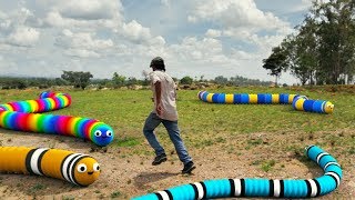 Slitherio In Real Life 2 [upl. by Lleirbag]