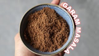 How to make GARAM MASALA at home  Food with Chetna [upl. by Orian]