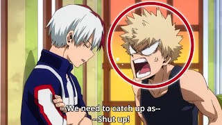 Bakugo tolerating Todoroki  My Hero Academia [upl. by Amorita]