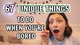 67 Actual FUN Things To Do When Youre Bored  Bethany [upl. by Diella]