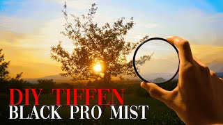 DIY Tiffen Black Pro Mist Filter same as original [upl. by Harold]