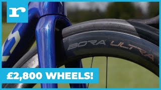 Fancy wheels  Campagnolo Bora Ultra WTO 45 DB wheelset first ride [upl. by Asia]