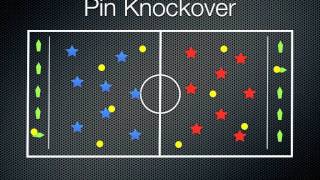 PE Games  Pin Knockover [upl. by Enoob]