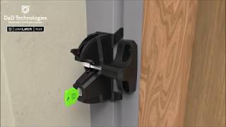 DampD Technologies LokkLatch® PLUS Installation [upl. by Tristas946]