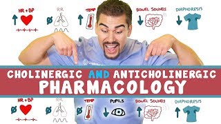 Cholinergic and Anticholinergic Pharmacology for Nursing Students [upl. by Betty29]