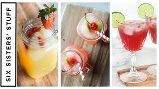 How to Make 3 EASY NonAlcoholic Drinks [upl. by Oneil]