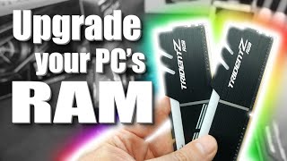 A Beginners Guide Upgrading Your PCs RAM [upl. by Jelks]