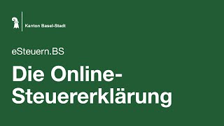 eSteuernBS – Die OnlineSteuererklärung [upl. by Schlessinger]