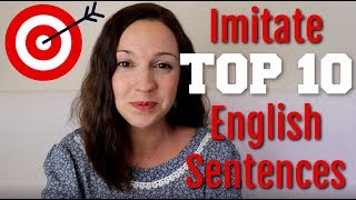 How to Pronounce TOP 10 English Sentences [upl. by Redford]