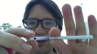 Oris Super Slims Blueberry Fusion UAE Cigarette Review [upl. by Ardnossac]