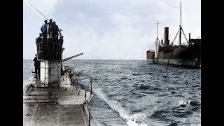 UBoat footage WW1 in Color [upl. by Anez]