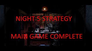 How to beat FNaF 1  Night 5 Walkthrough  FNaF Academy [upl. by Nosna]