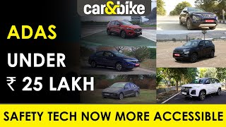 5 MOST AFFORDABLE CARS WITH ADAS IN INDIA [upl. by Seumas542]