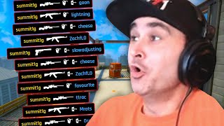 10 MINUTES OF SUMMIT1G DOMINATING IN CSGO [upl. by Arukas]