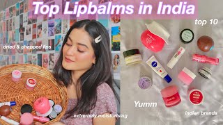 Top Lip balms in India for dried and chapped lips  clear and tinted lip balms nishkabhura [upl. by Kin179]