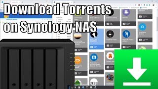 How to Download Torrents on your Synology NAS [upl. by Doowle]