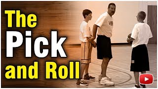 Youth League Basketball Offense  Pick and Roll featuring Coach Al Sokaitis [upl. by Kuehn]