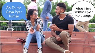 prank on cute girl  Twist prank  kausar khan [upl. by Adnoryt]