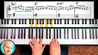 Jazz Piano in 20 Minutes Beginner Lesson [upl. by Drazze]