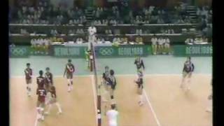 PERU VS URSS SEUL 1988 Final voley femenino [upl. by Hgieleak]