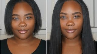 How to clip in extensions for short hair Feat Irresistible me extensions [upl. by Hashum]