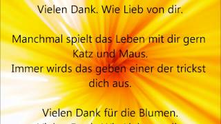 Wise Guys  Vielen Dank für die Blumen zum Mitsingen [upl. by Dryden26]