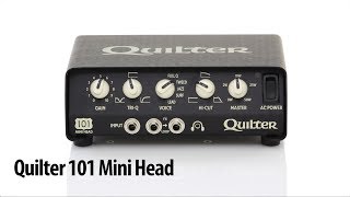 Quilter 101 Mini Head  demo and review [upl. by Yhtur]