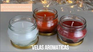 COMO HACER VELAS AROMATICAS MUY FACIL [upl. by Evars]