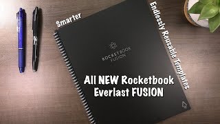 Rocketbook’s NEW Everlast FUSION  Thoughts from a LONGTIME Everlast User [upl. by Ydnir839]