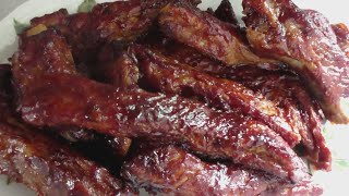 Parboiled  Oven Baked  BBQ Ribs [upl. by Jobie]