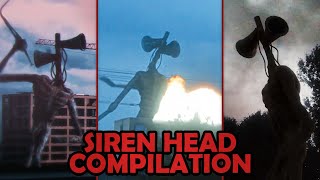 Siren Head Caught on CAMERA  Siren Head Compilation [upl. by Lapides]