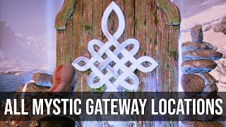 All Mystic Gateway Locations  God of War 2018 [upl. by Ario]