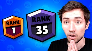 RANG 1 AUF RANG 35 IN 1 VIDEO PUSHEN 0  1250🏆 😱 Brawl Stars deutsch [upl. by Adalheid]