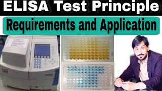 ELISA Test  Elisa Principle  Elisa Requirements and Application [upl. by Tchao]