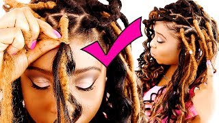 Goddess FAUX Locs For Beginners VERY DETAILED TUTORIAL [upl. by Harwell]