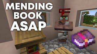 Get MENDING VILLAGERS FAST in Minecraft [upl. by Caritta]