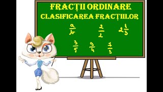 Fractii ordinare Clasificarea fractiilor [upl. by Anirtik60]