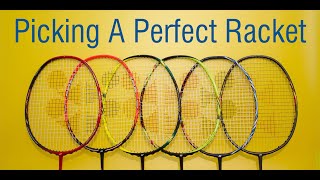 How to Choose a Badminton Racket that is Suitable for you [upl. by Julian]