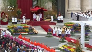 Messe de la Résurrection à Rome [upl. by Ede]