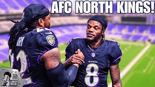 Ravens DESTROY Browns  AFC North Champs [upl. by Anirod999]