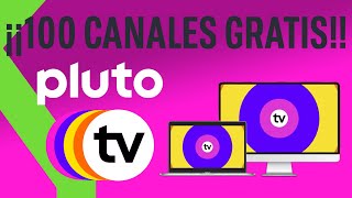 100 CANALES GRATIS y exclusivos sin registro Pluto TV llega a España por a finales de octubre [upl. by Shina]