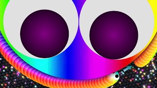 Slitherio  RAINBOW SKIN GamePlay  SPECIAL SKIN Release  World Record CODE UPDATE [upl. by Annerb]