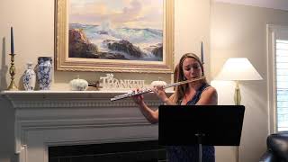 Godard Suite for Flute and Piano Op 116 II Idylle Amanda Blaikie [upl. by Ahsak]