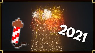 Minecraft Huge Firework Display Tutorial [upl. by Radmilla]