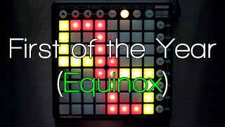 Nev Plays Skrillex  First of the Year Equinox Launchpad Cover [upl. by Lecrad]