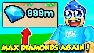 I Got MAX DIAMONDS AGAIN In Pet Simulator 99 For the UPDATE [upl. by Jada]