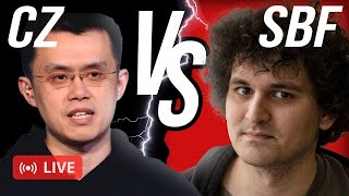 URGENT CZ Binance vs SBF FTX Can FTX Survive [upl. by Herr]