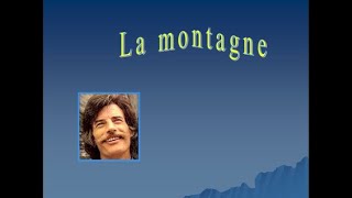 LA MONTAGNE  JEAN FERRAT  version instrumentale par JcP [upl. by Fregger]