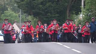 Massed Accordion Band  Ardess Accordion Charity Parade 2024 [upl. by Lail626]